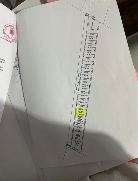 Teren intravilan 500 mp Măgurele | PUZ în curs | Ideal casă | Investiție