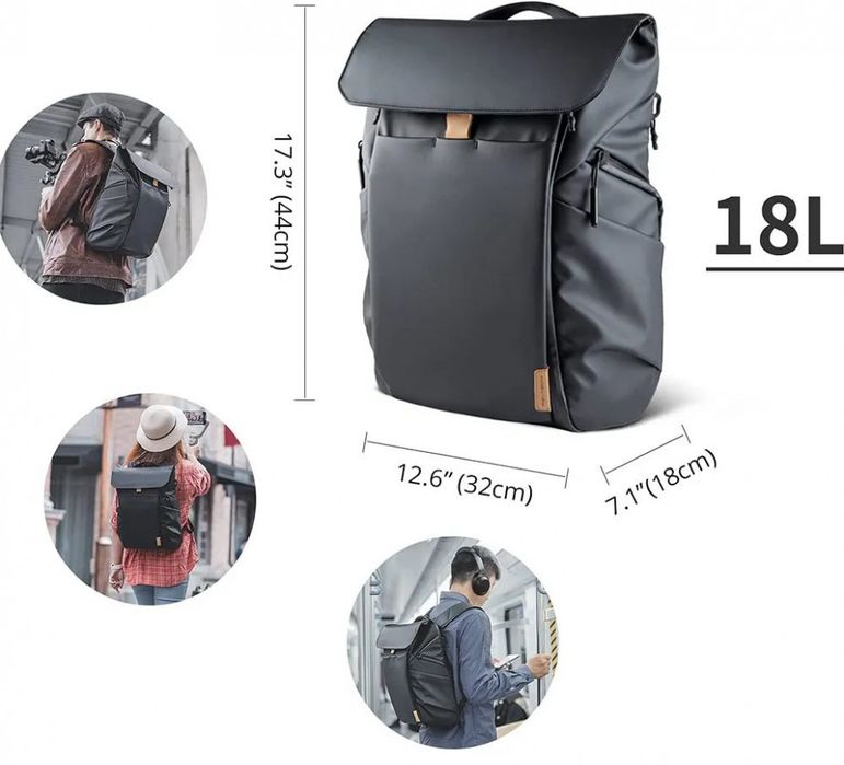 Рюкзак Pgytech OneGo Backpack 18L Shell Grey
