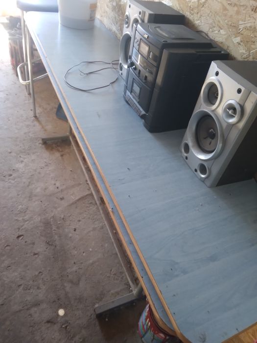 Masa terasa metal plus blat