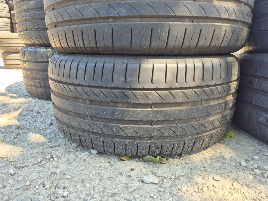 2 Anvelope de VARA - 255/45/17 98Y - Continental Conti Sport Contact 5 - Stare F BUNA - DOT 2020 !