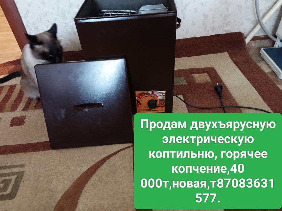 Коптильня, двухярустная