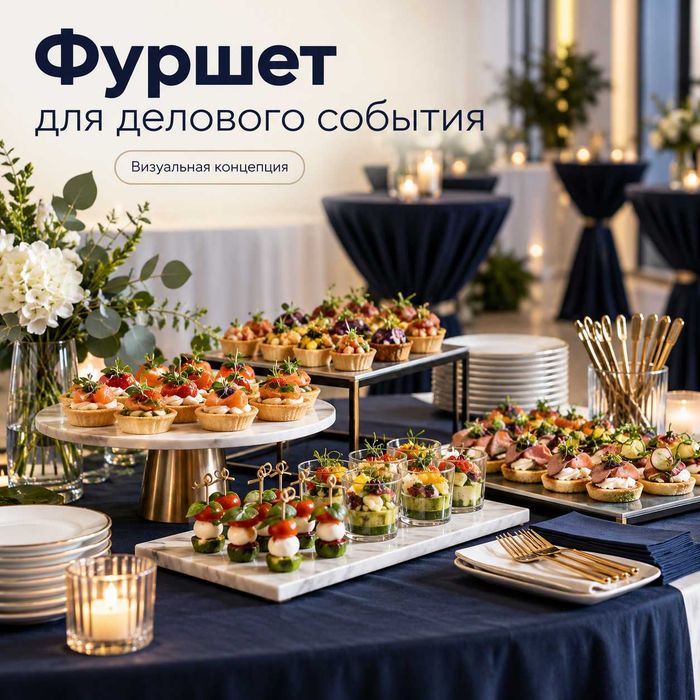 Шеф-повар на выезд для корпоративного банкета