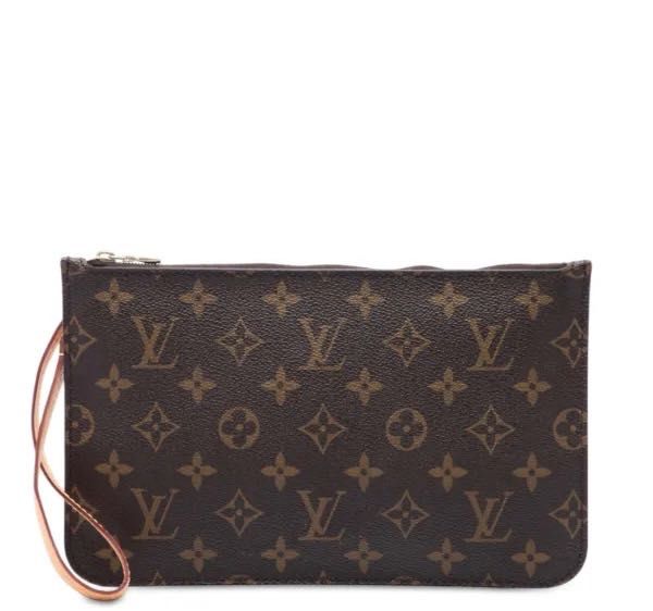 Monogram Neverfull MM Pouch clutch bag LV
