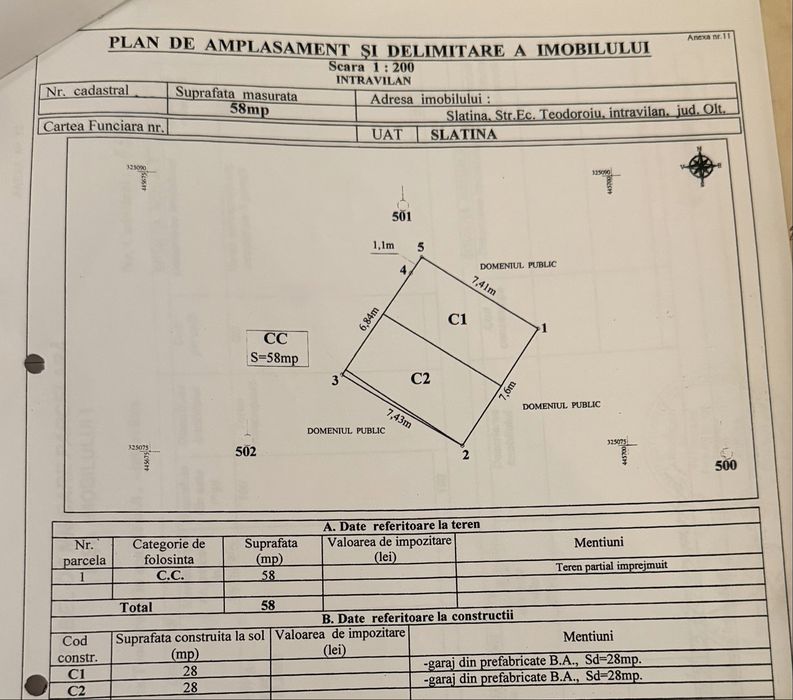 Inchiriez Garaj mare, potential investitie, zona metalurgic