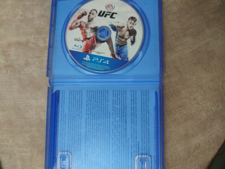 Ufc диск для ps4