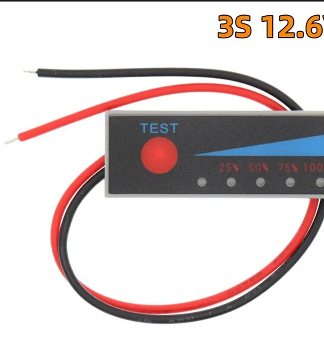 Бмс плата 2S- 10-20А, индикаторы зарядки