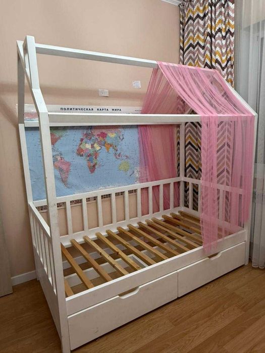 Детская кровать домик
