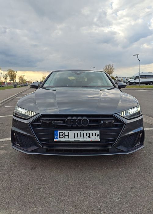 2019 Audi A7 S-Line 50TDI *mild-hybrid*286cp*pano*quattro*B&O*pneumatic*HUD*istoric full service la reprezentanta. Tehnic si estetic ca nou