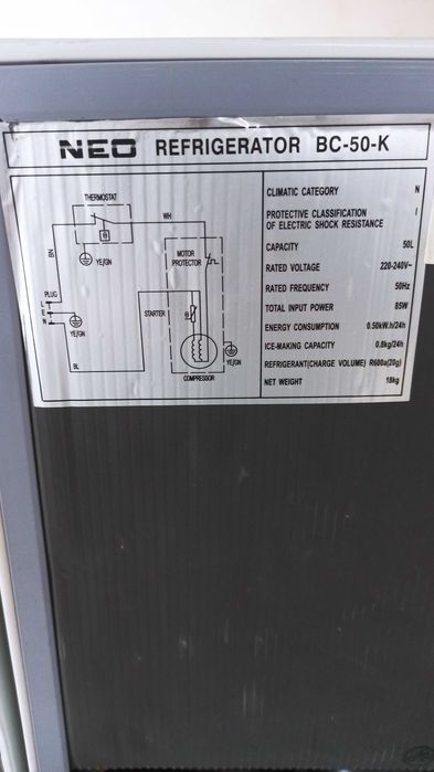 Хладилник мини бар Neo