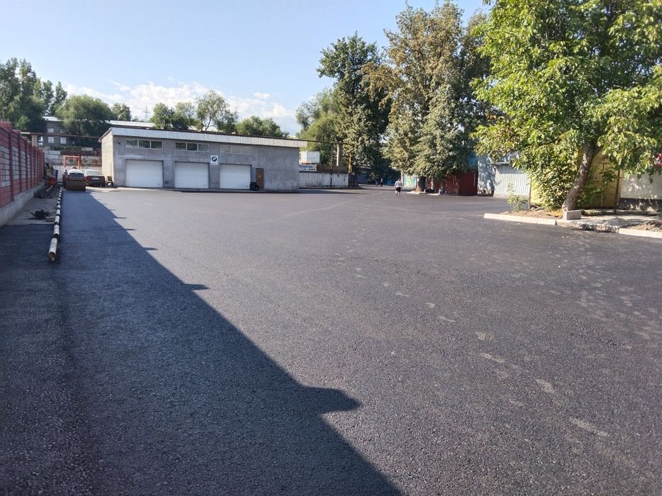 Асфальтирование территории площадок