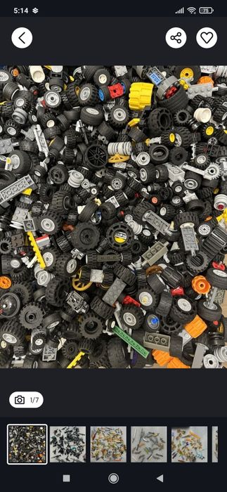 Колесики Лего и бионикл