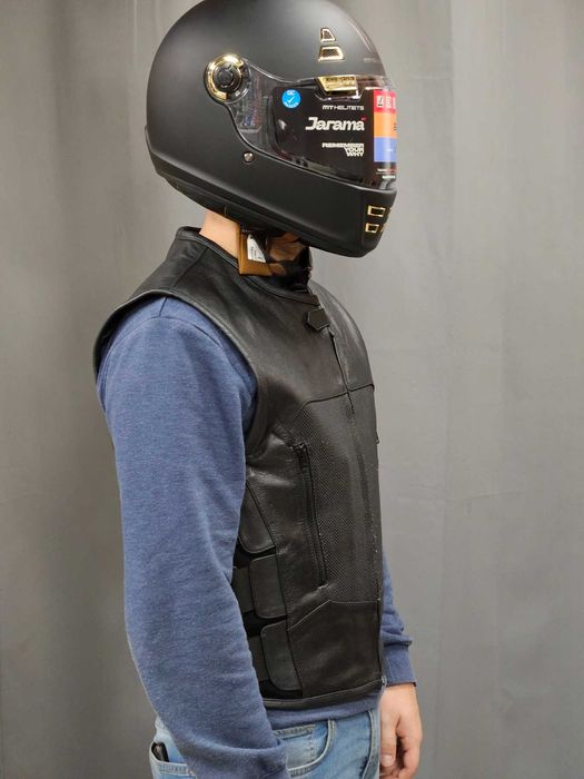 Кожен мото елек ROADER BLACKКод: 31178