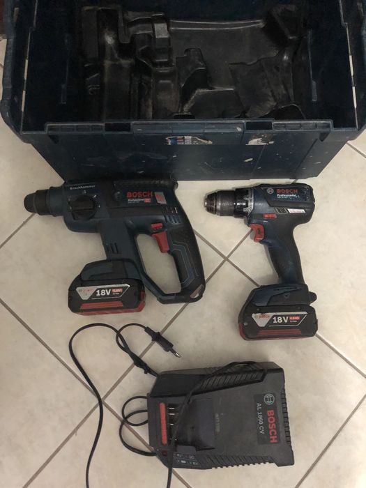 Set filetanta si bormasina Bosch