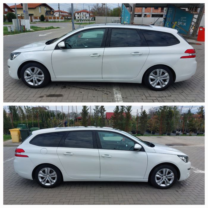 Peugeot 308 diesel euro 6 Alb perlat Panoramic import Olanda