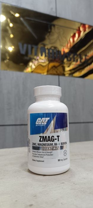 Gat sport ZMAG T zinc magnesium b6 boron 90 veg capsules
