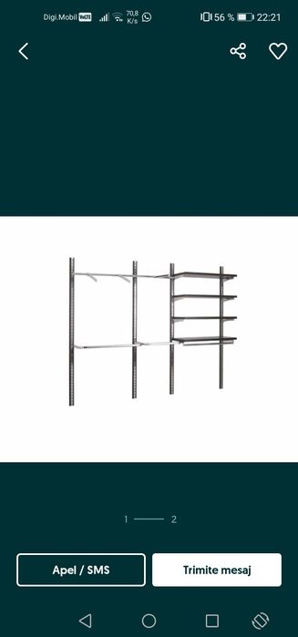 Vand amenajare magazin imbracaminte