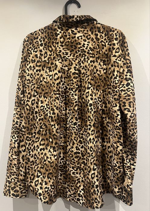 Camasa casual elegant versatila print leopard