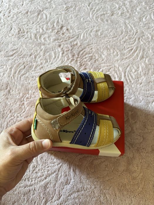 Kickers естествена кожа