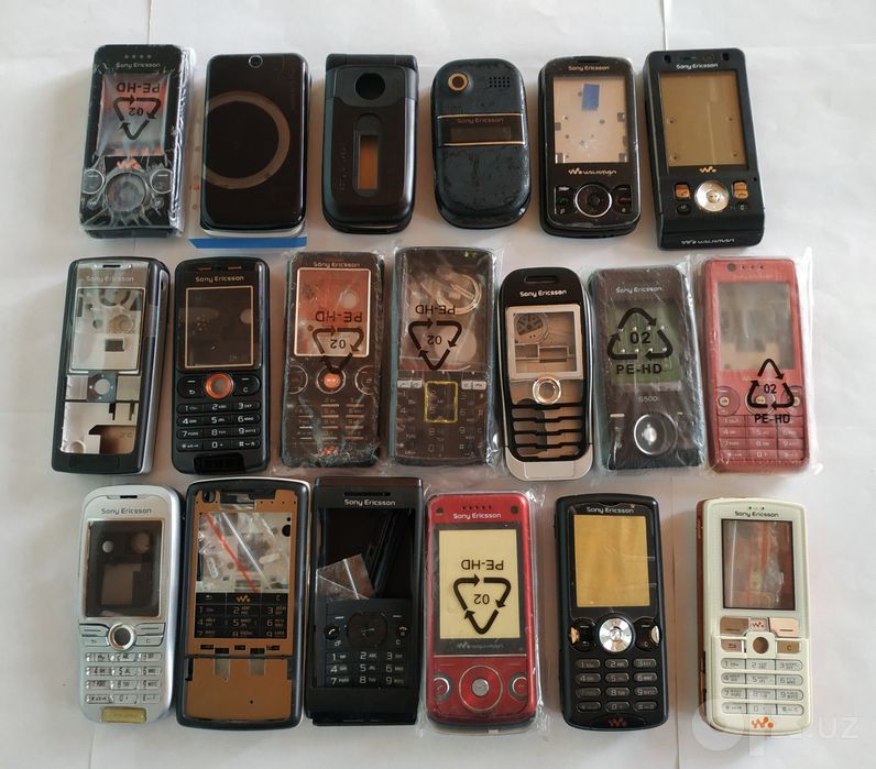 Sotiladi Sony Ericsson korpuslar корпус для ретро моделей