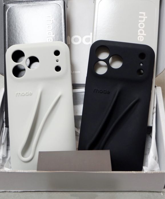 rhode калъфи и Rhode гланцове Черен Нова Колекция Оригинал Case+Gloss