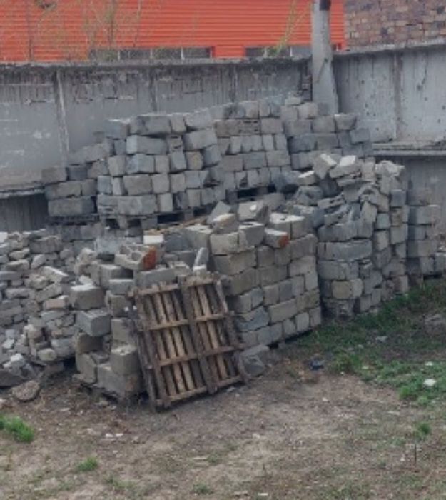 Пескоблоки советские только половинки