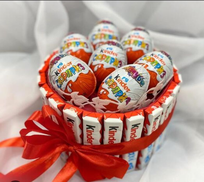 Букеты из киндеров фото Букеты из киндеров фото