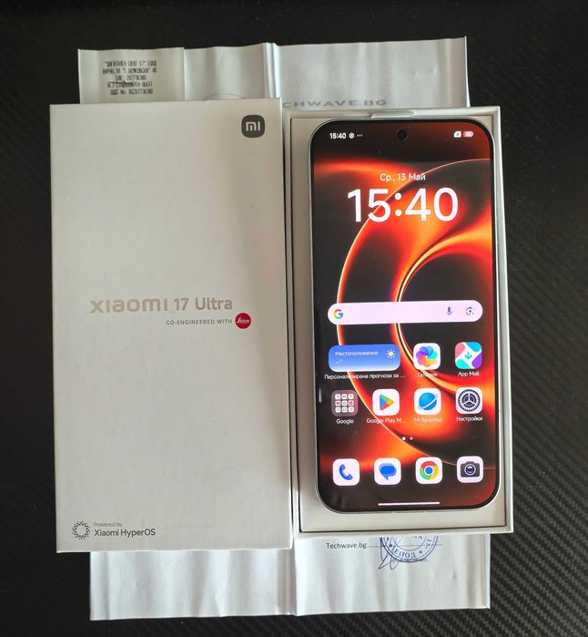 Нов Xiaomi 17 Ultra 16/512GB с Гаранция