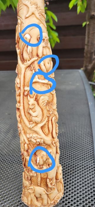 Colti sculpati rasina