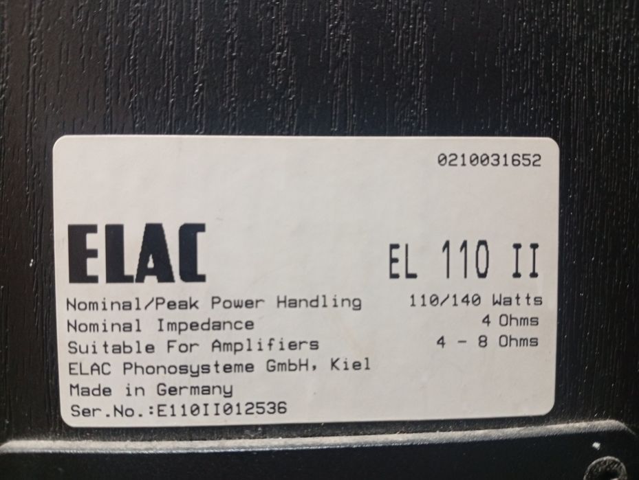 Тонколони ELAC EL-110