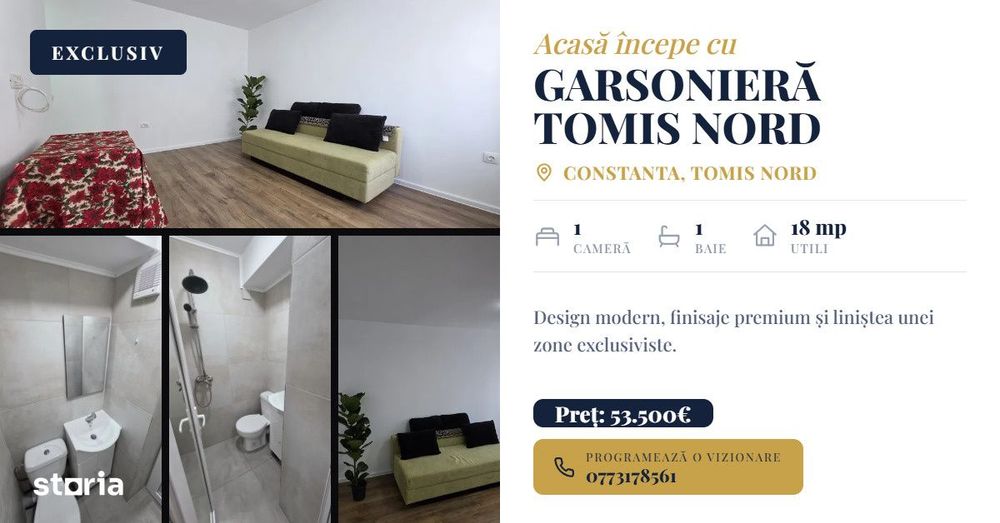 Garsoniera Tomis Nord