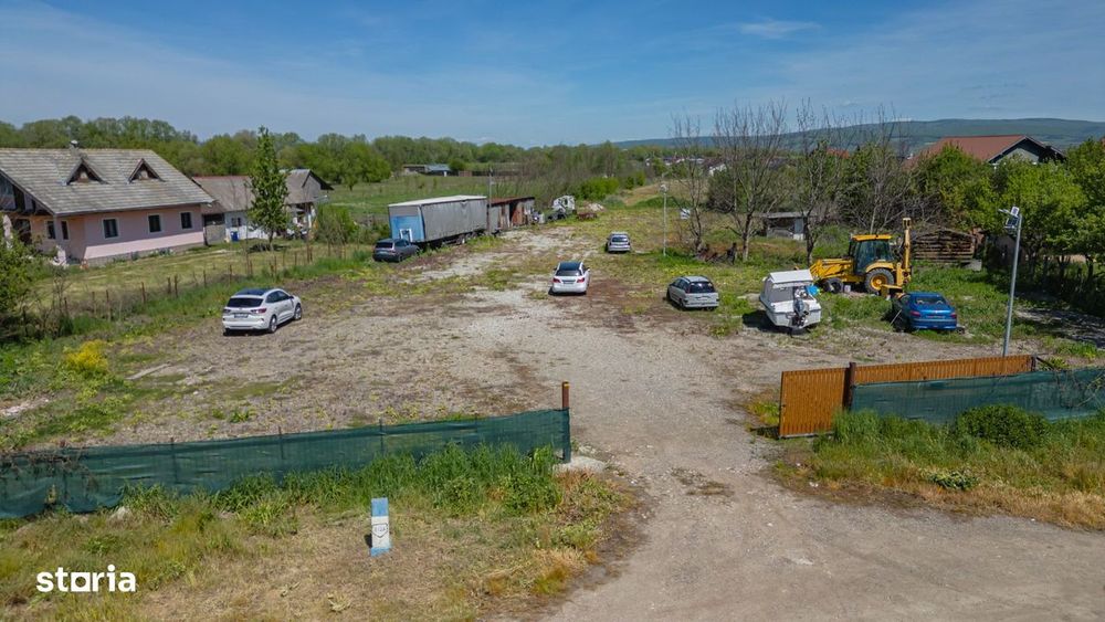 Teren intravilan Bod | Front 46 m la Asfalt | Utilități pe/lângă Teren