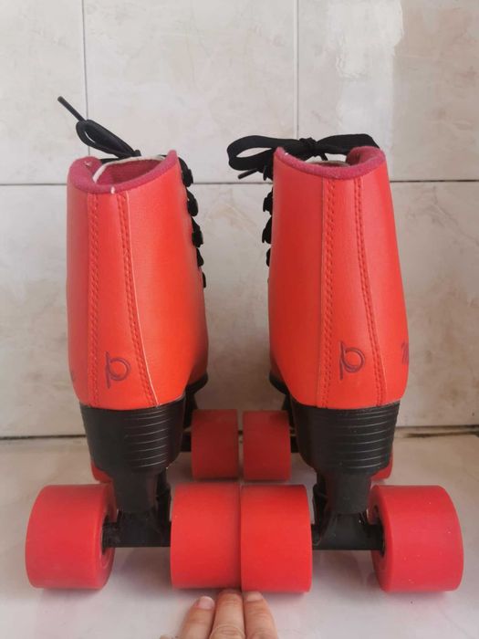 Ролкови кънки Melrose червени, размер 36