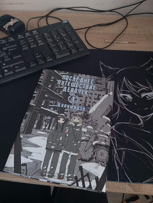 МАНГА Последнее путешествие девочек