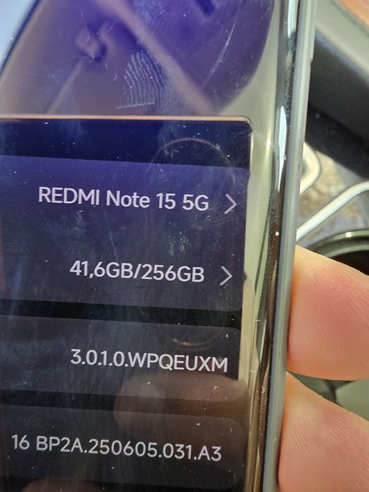 Xiaomi redmi note 15 de 256 gb nou