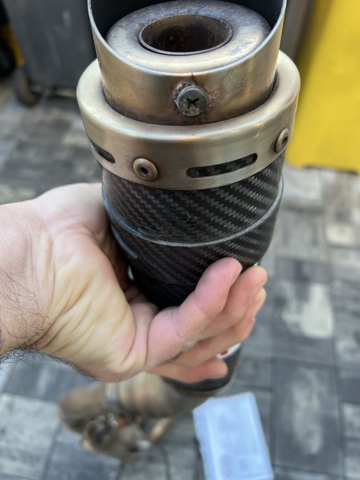 Suzuki gsr 750 galerie evacuare toba completa ixil carbon