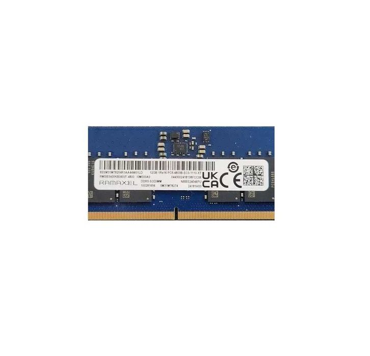 | Оперативная память SO-DDR5 12GB 4800МГц PC5-38400 Ramaxel
