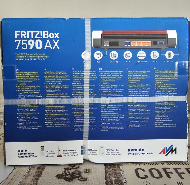 Router FritzBox 7590 nou sigilat