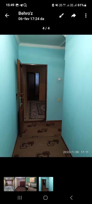 Qarshida kvartira sotiladi