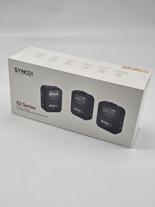 SYNCO G2 (A2) Microfon Lavalier Wireless, Sistem de Microfon Lavalier
