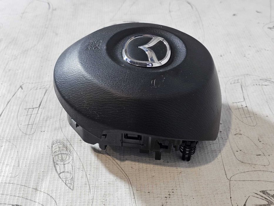 Airbag volan șofer Mazda CX-5 KE 2008-2017 2015 2.2 SkyActiv-D 110kW Cod OEM: KD450589 (5E3)