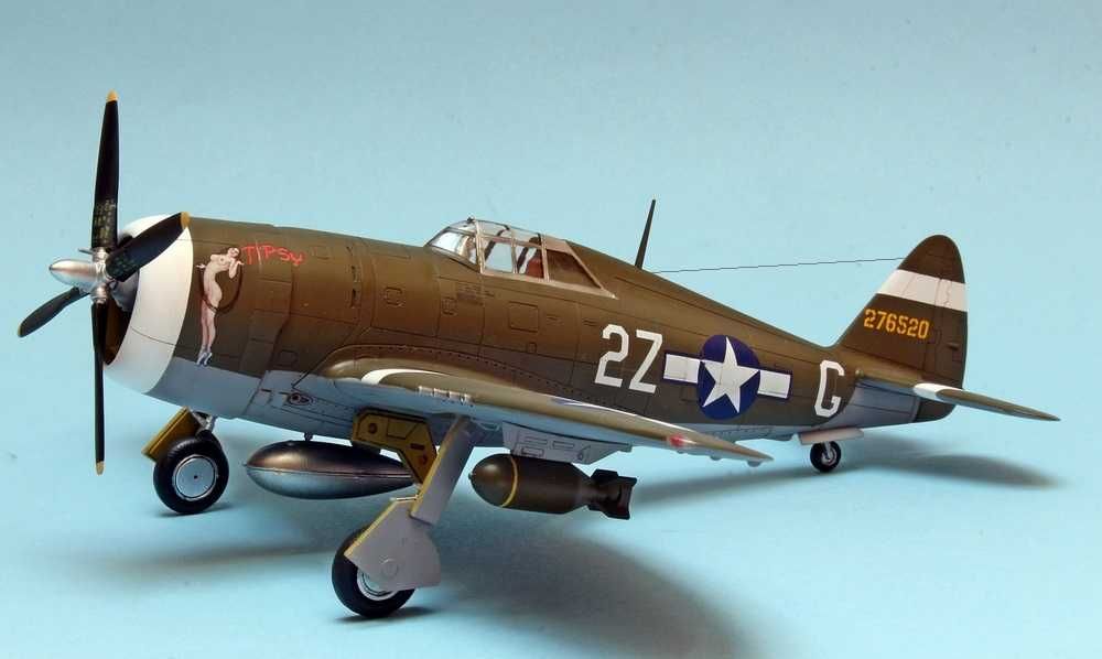 сборная модель самолёт конструктор Thunderbolt 1/72 NOVO РАРИТЕТ!!