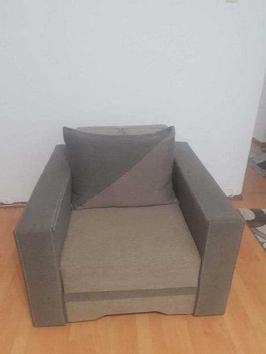 Fotoliu pat cu lada depozitare