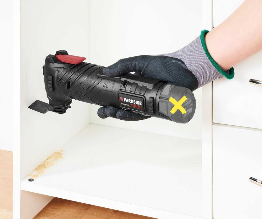 5г.ГАРАНАЦИЯ Акумулаторен, безчетков мултитол PARKSIDE PERFORMANCE 12V