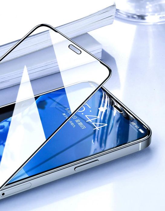 Folie sticla 20D FULL GLUE pt iPhone 12 , 12 Mini, 12 Pro, 12 Pro Max