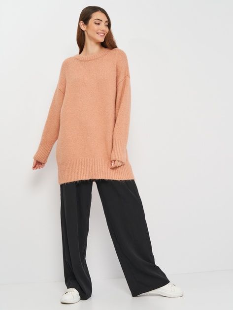 Zara пуловер с отворен гръб