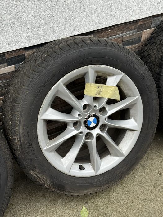 Vand jante originale BMW r16 echipate cu anvelope noi Debica de iarna