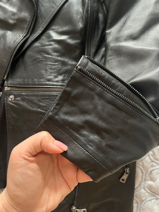 Кожено черно яке