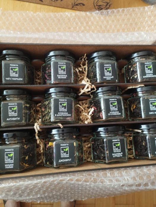 Подарочный набор чая к 8 марта