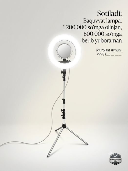 Professional lampa