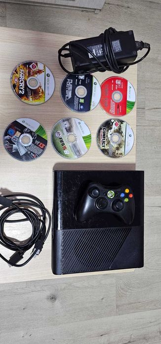 Xbox 360 model slim cu jocuri